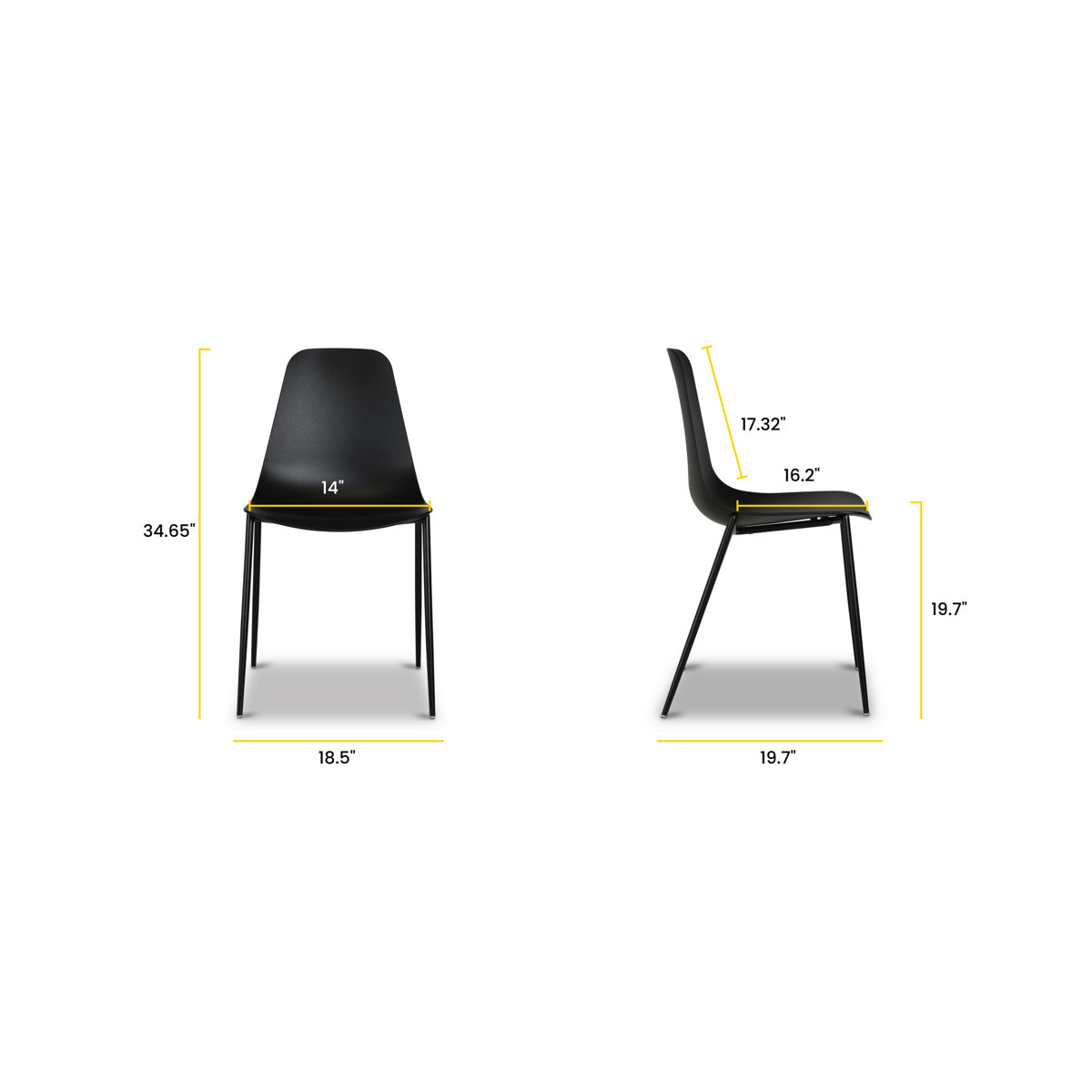 Isla Indoor/Outdoor Dining Chair (Set of 4)